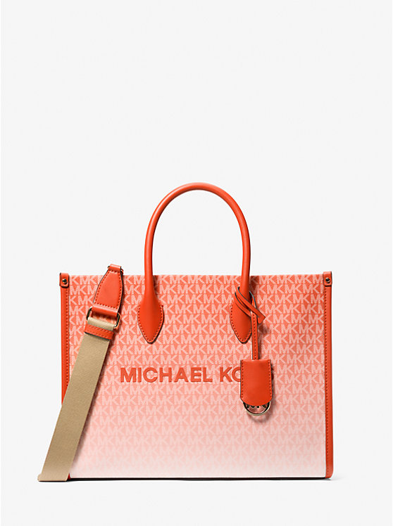 Сумка-Тоут Mirella среднего размера с логотипом омбре Michael Kors, красный
Сумка-Тоут Mirella среднего размера с логотипом омбре Michael Kors, красный