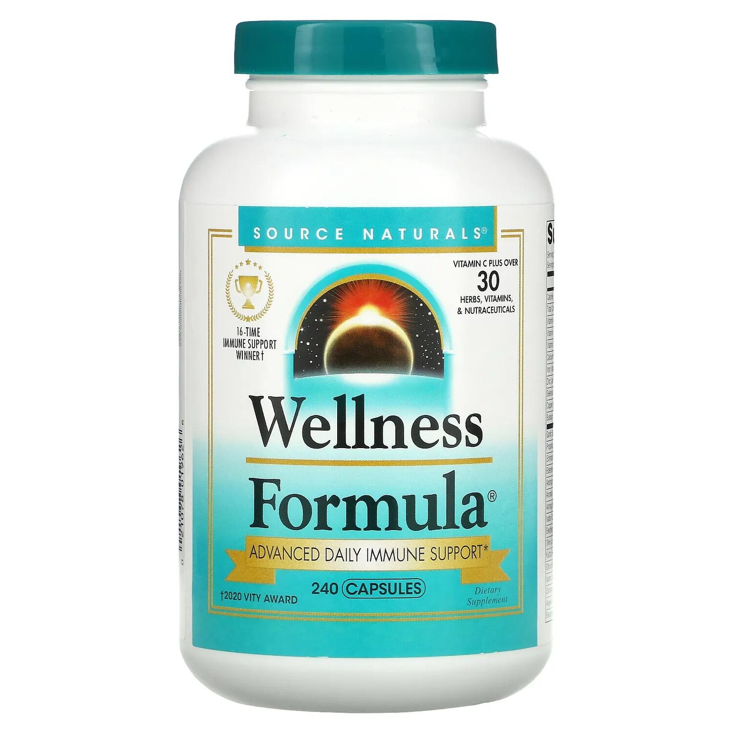 Source Naturals Wellness Formula защитный комплекс трав 240 капсул
Source Naturals Wellness Formula защитный комплекс трав 240 капсул