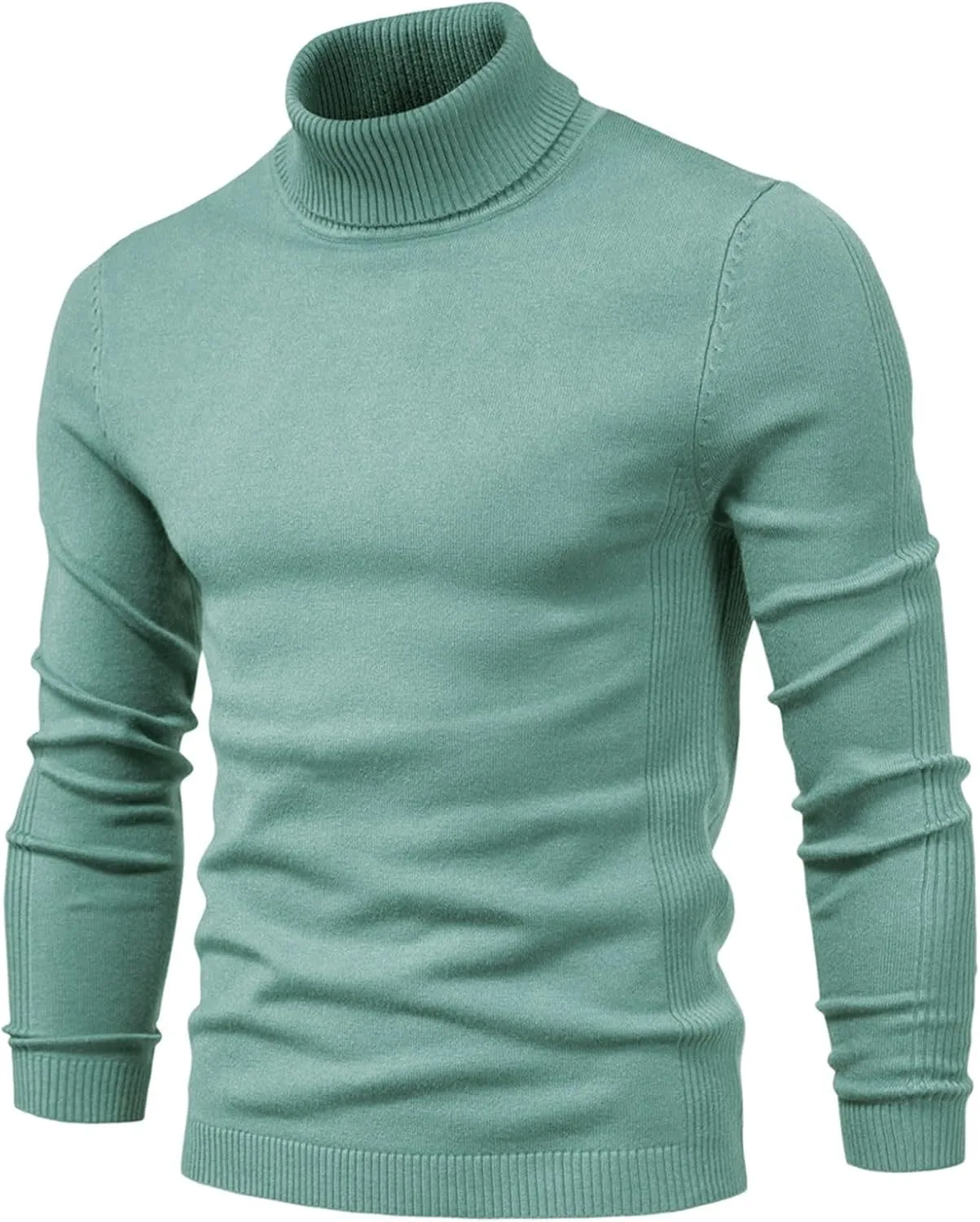 Мужской свитер с высоким воротником, длинным рукавом, Slim Fit, легкий
Мужской свитер с высоким воротником, длинным рукавом, Slim Fit, легкий