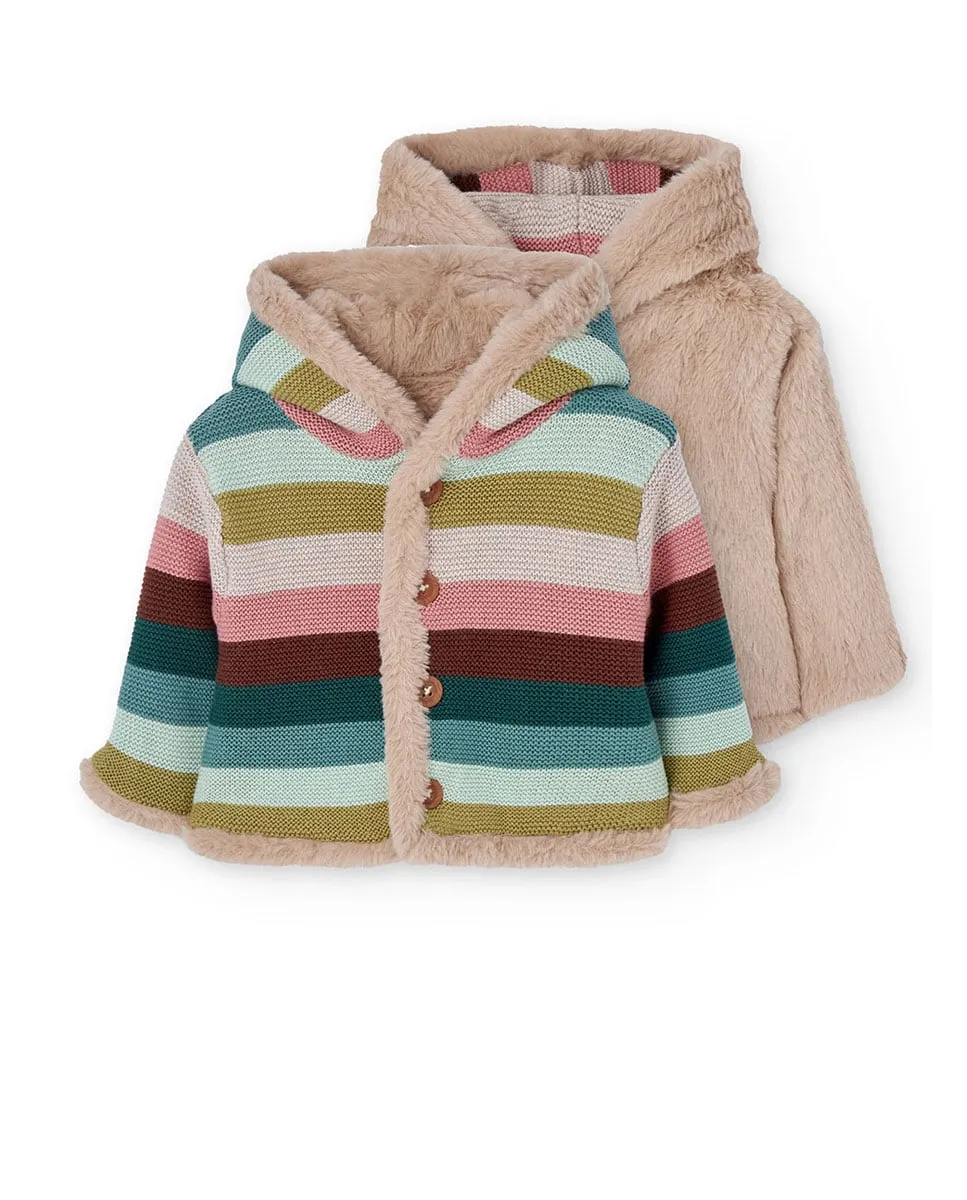 Двусторонняя детская куртка с принтом Boboli, мультиколор
Двусторонняя детская куртка с принтом Boboli, мультиколор