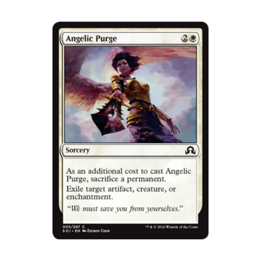 CCG Ангельское очищение (клавиша C), MTG - Shadows Over Innistrad
CCG Ангельское очищение (клавиша C), MTG - Shadows Over Innistrad