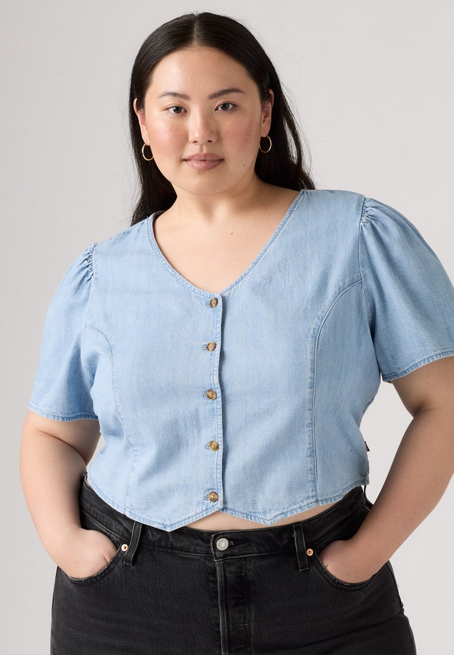 Блуза Levi's Plus MOXIE, Blue/Light-Blue Denim
Блуза Levi's Plus MOXIE, Blue/Light-Blue Denim