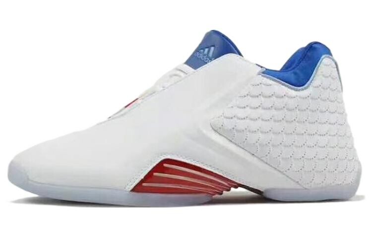 Баскетбольные кроссовки T Mac 3 мужские с низким верхом белые/красные/синие Adidas
Баскетбольные кроссовки T Mac 3 мужские с низким верхом белые/красные/синие Adidas