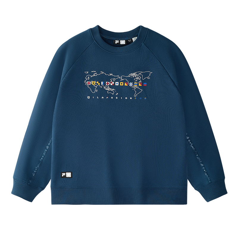 FILA FUSION Свитшот женский темно-синий
FILA FUSION Свитшот женский темно-синий