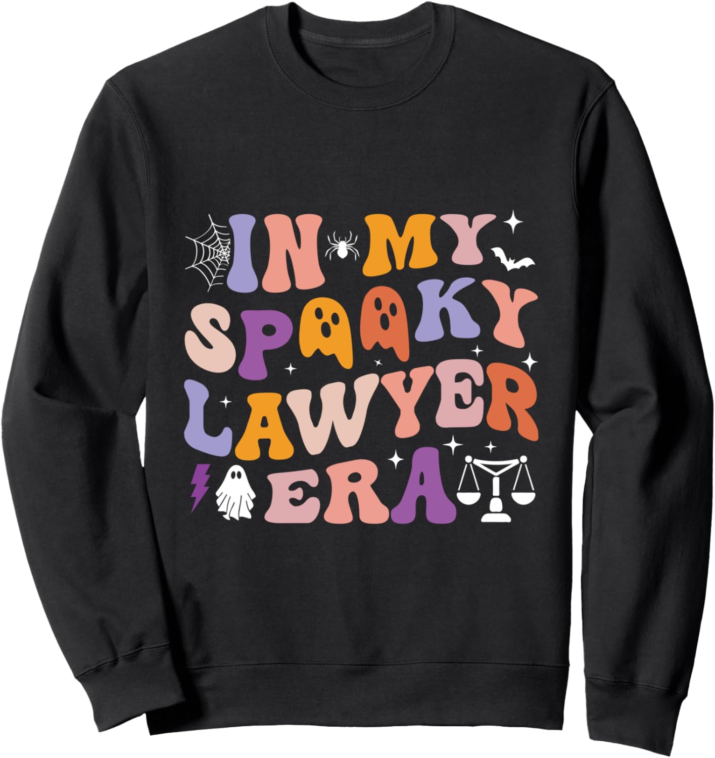 Забавная классная толстовка на Хэллоуин в стиле Мой жуткий адвокат Groovy Halloween In My Spooky Lawyer Era Tee, черный
Забавная классная толстовка на Хэллоуин в стиле Мой жуткий адвокат Groovy Halloween In My Spooky Lawyer Era Tee, черный