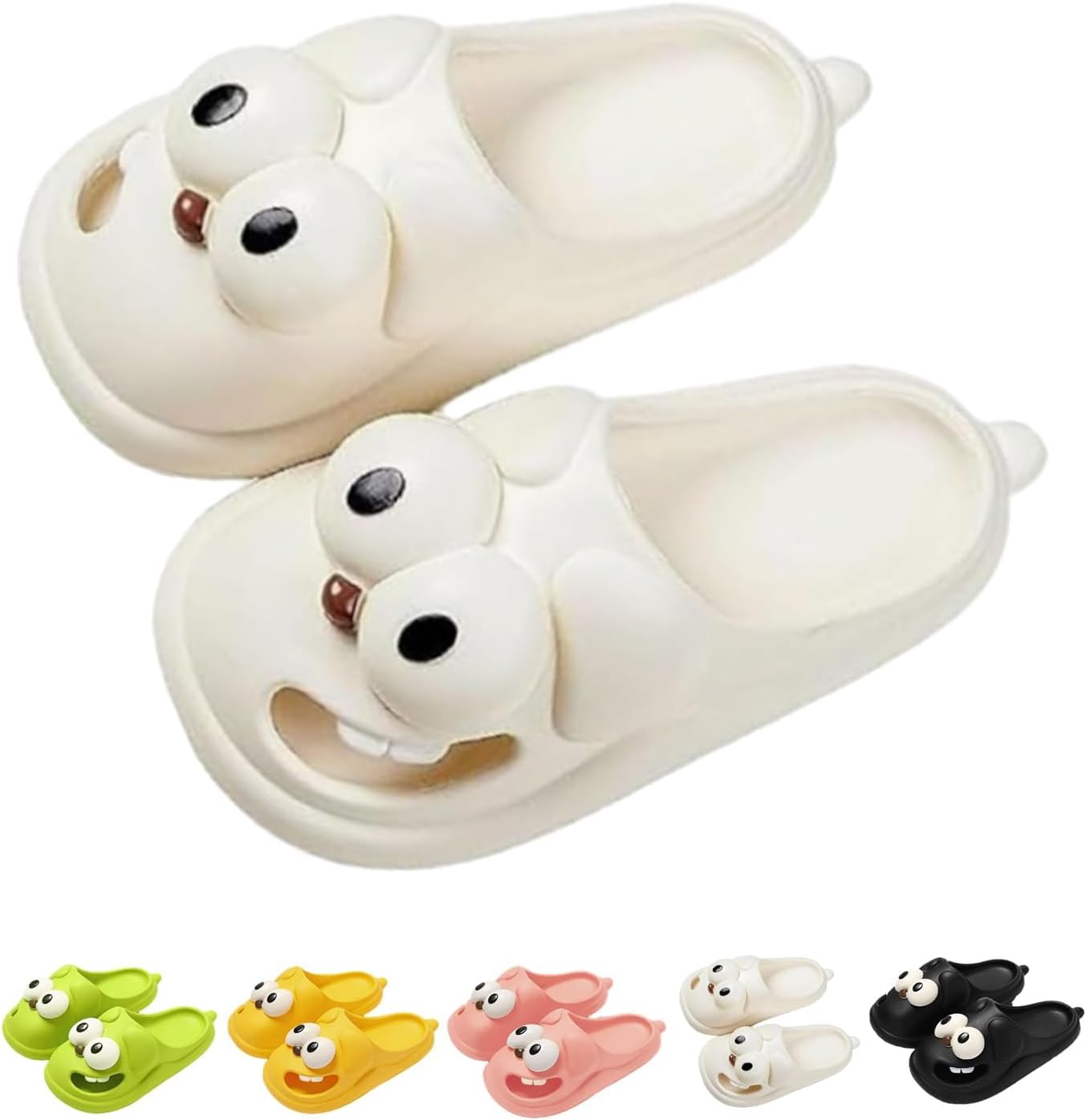 Тапочки-целуйки для женщин и мужчин, зимние пушистые теплые милые тапочки с мультяшной собакой с большими глазами, уютные тапочки для дома с нескользящей подошвой Generic, белый
Тапочки-целуйки для женщин и мужчин, зимние пушистые теплые милые тапочки с мультяшной собакой с большими глазами, уютные тапочки для дома с нескользящей подошвой Generic, белый