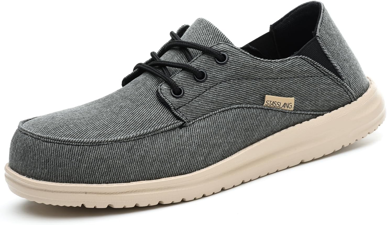 Мужские лоферы с металлическим носком, легкие повседневные кроссовки для промышленного строительства, прочная обувь без шнурков Stasslang, серый
Мужские лоферы с металлическим носком, легкие повседневные кроссовки для промышленного строительства, прочная обувь без шнурков Stasslang, серый