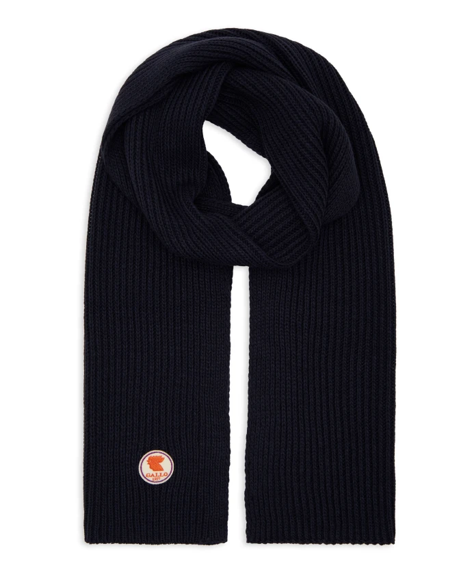 Однотонный шарф в рубчик Gallo, синий
Однотонный шарф в рубчик Gallo, синий