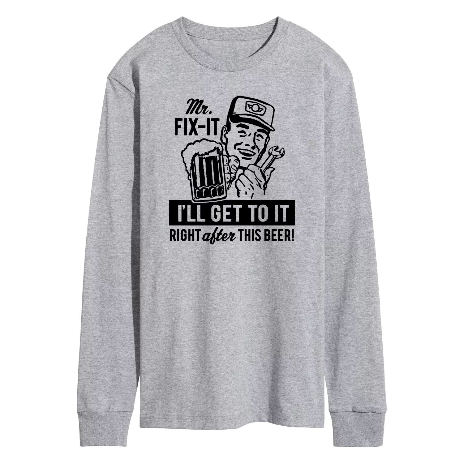 Мужская футболка Mr Fix It After Beer Licensed Character
Мужская футболка Mr Fix It After Beer Licensed Character