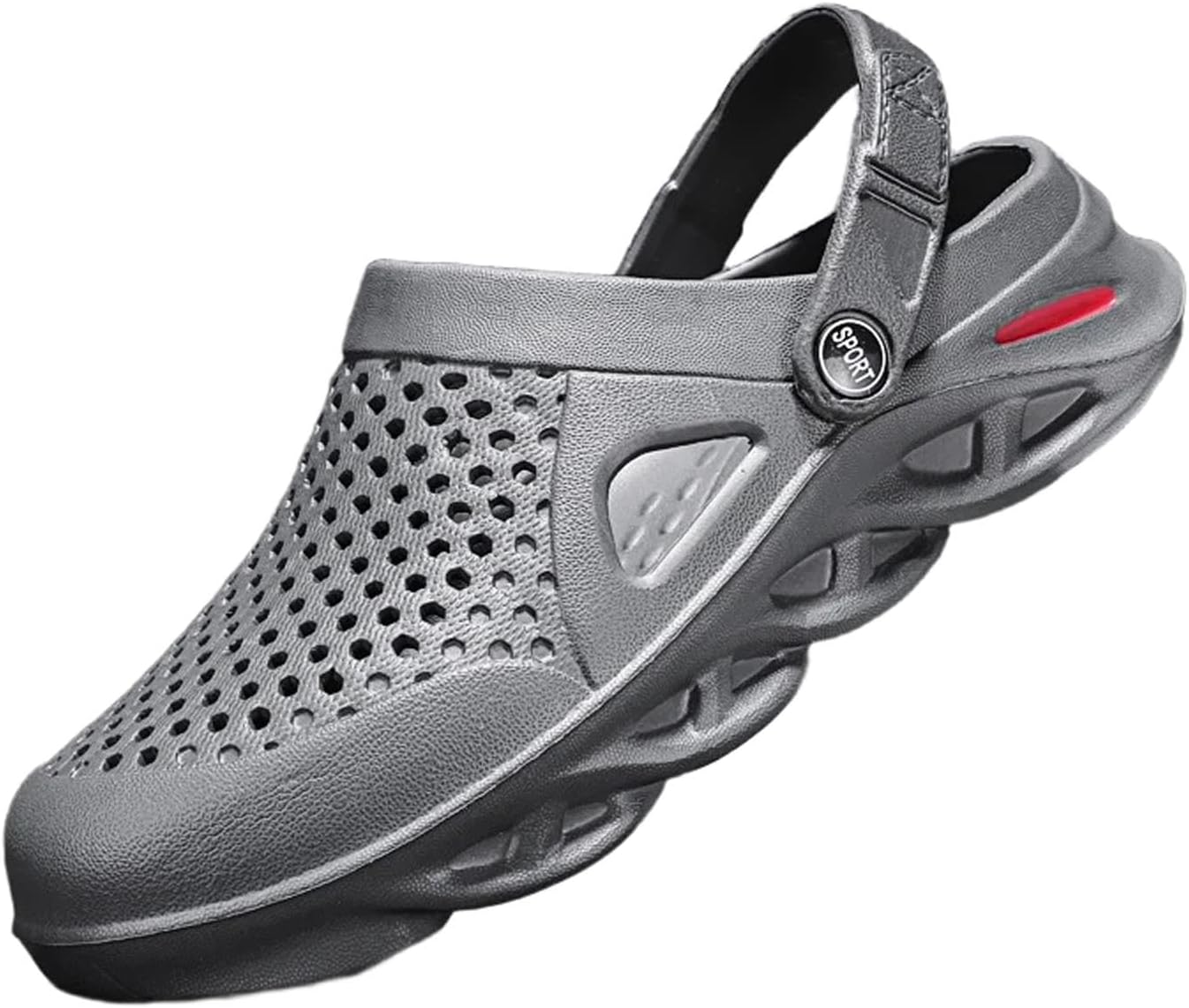 Мужские сабо SECHRITE, сланцы на резиновой подошве, летние водные туфли, обувь для садоводства, серый
Мужские сабо SECHRITE, сланцы на резиновой подошве, летние водные туфли, обувь для садоводства, серый