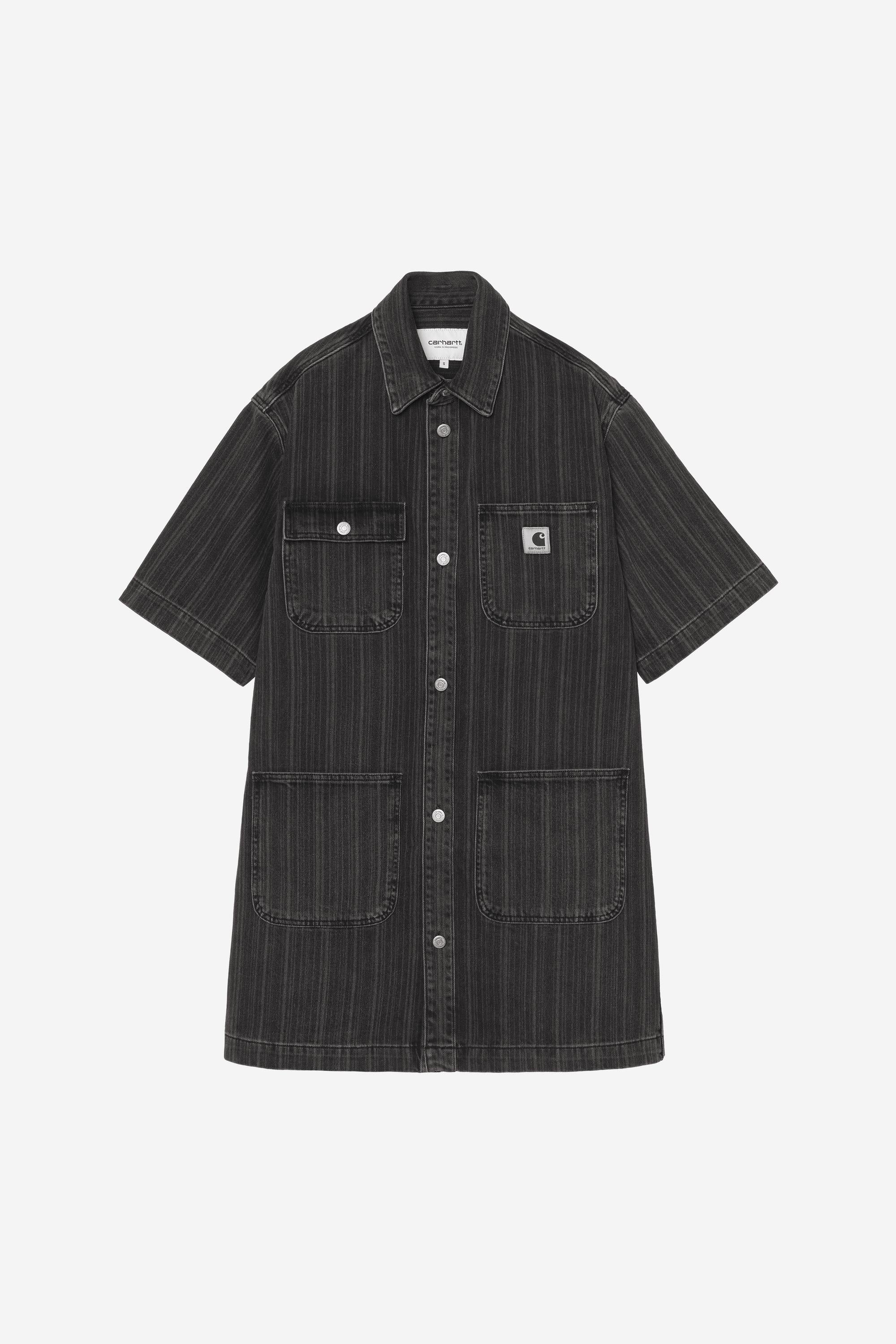 Платье Rylan в полоску Carhartt, черный
Платье Rylan в полоску Carhartt, черный