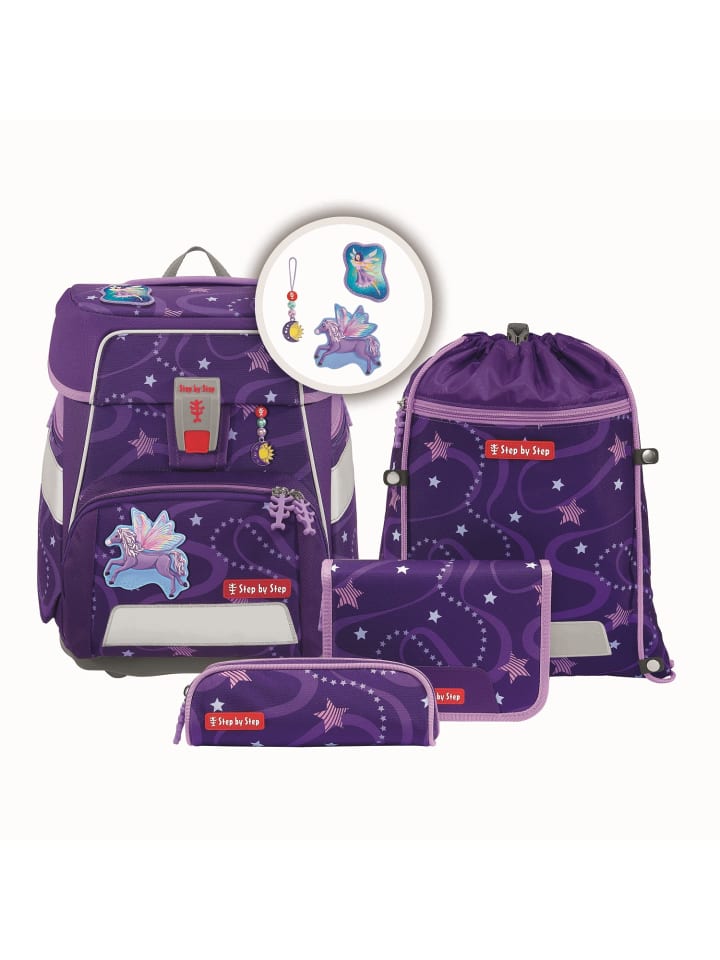 Step by Step Набор рюкзаков для начальной школы SPACE Pegasus Emily, фиолетовый
Step by Step Набор рюкзаков для начальной школы SPACE Pegasus Emily, фиолетовый