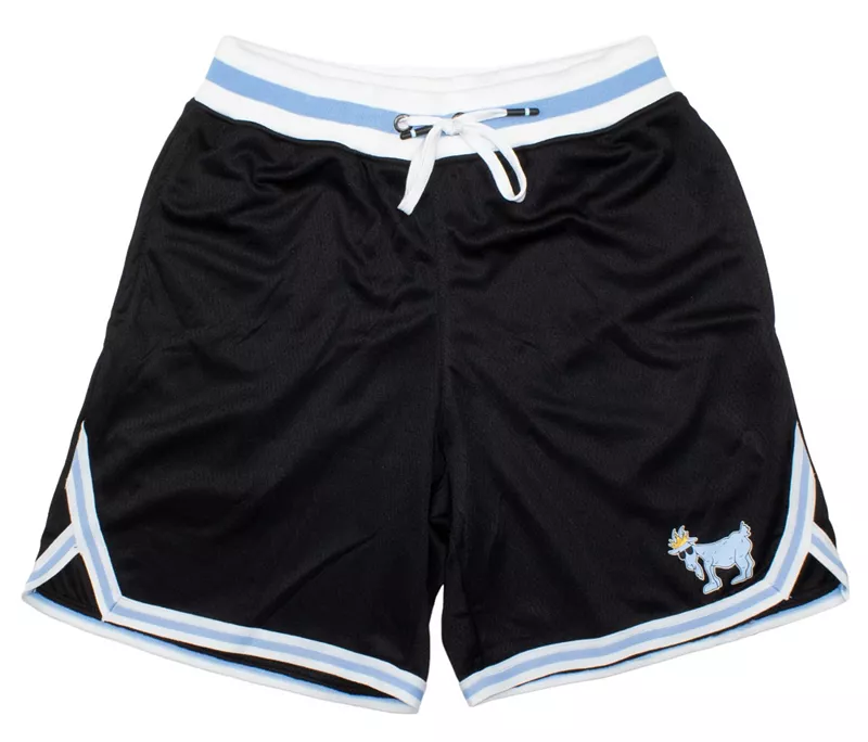 GOAT USA AND Сетчатые шорты, черный 
GOAT USA AND Сетчатые шорты, черный