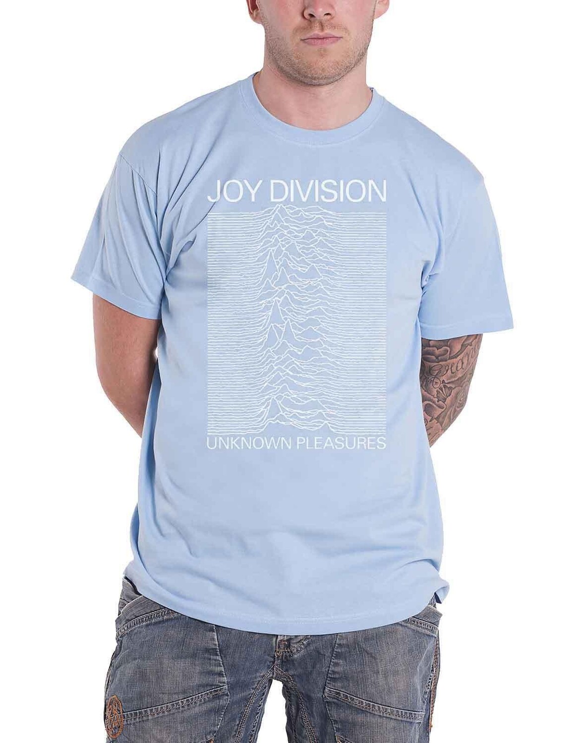 Бело-синяя футболка Unknown Pleasures Joy Division, синий
Бело-синяя футболка Unknown Pleasures Joy Division, синий