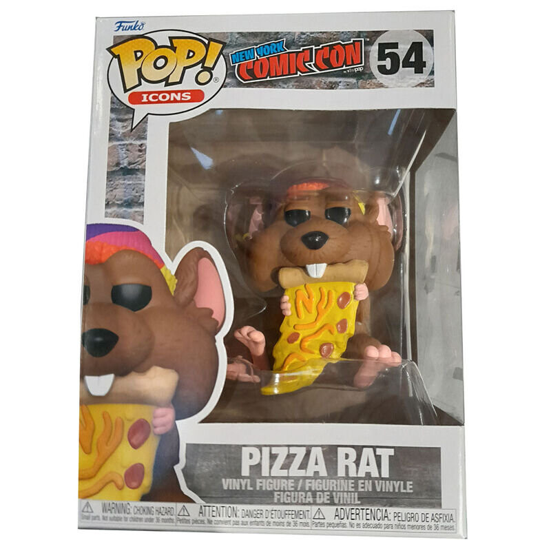 Funko POP! Фигурка Icons NY Comic Con Pizza Rat 54
Funko POP! Фигурка Icons NY Comic Con Pizza Rat 54
