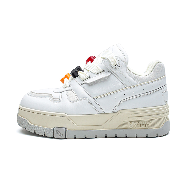 PAVEA Скользоустойчивые низкие скейтерские туфли на платформе унисекс белые, цвет White
PAVEA Скользоустойчивые низкие скейтерские туфли на платформе унисекс белые, цвет White