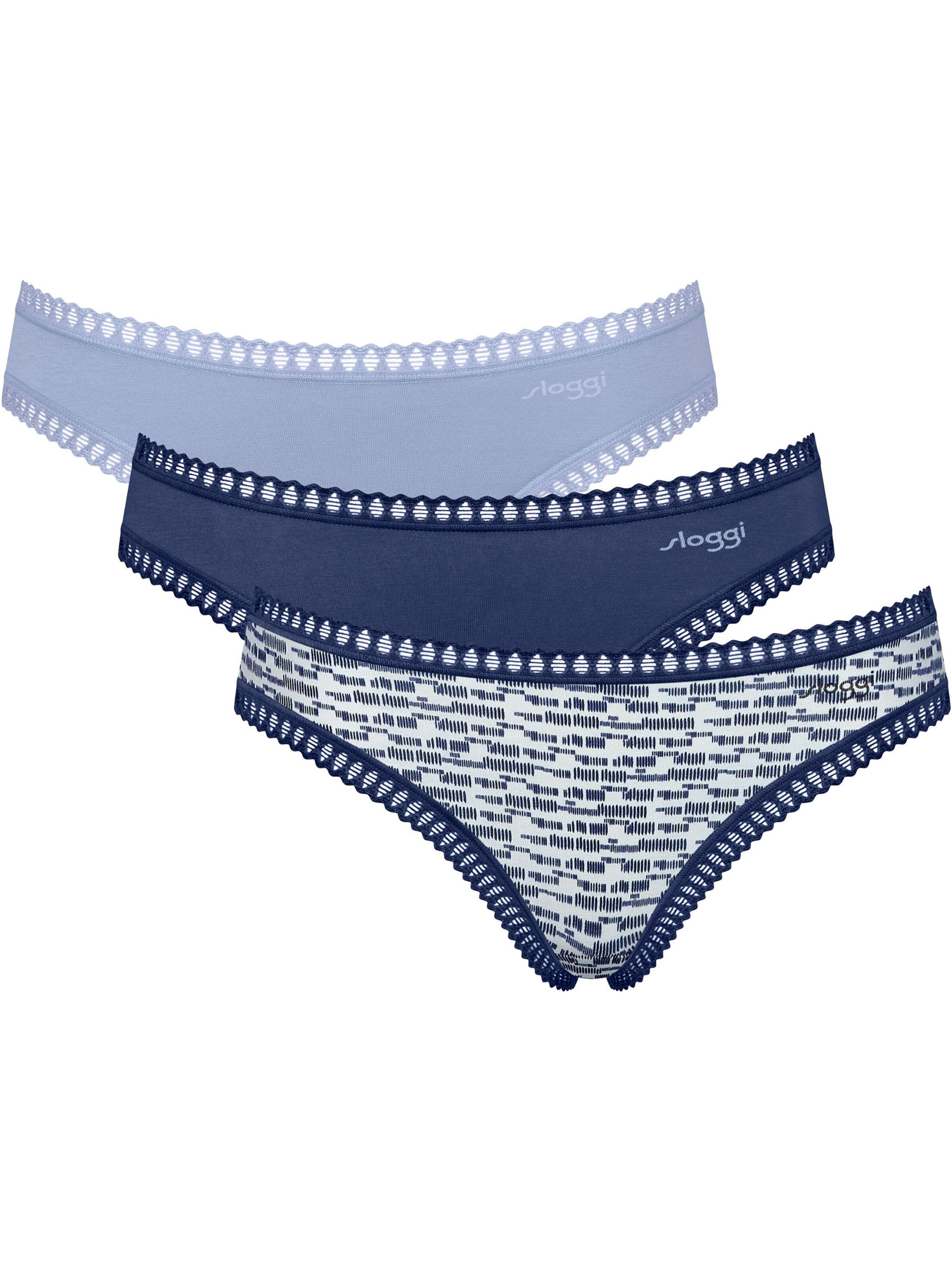 SLOGGI Трусики 'Blue GO Crush' в светло-голубом и темно-синем цветах
SLOGGI Трусики 'Blue GO Crush' в светло-голубом и темно-синем цветах