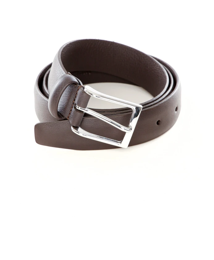 Узкий ремень из темной кожи. Anderson'S, коричневый
Узкий ремень из темной кожи. Anderson'S, коричневый