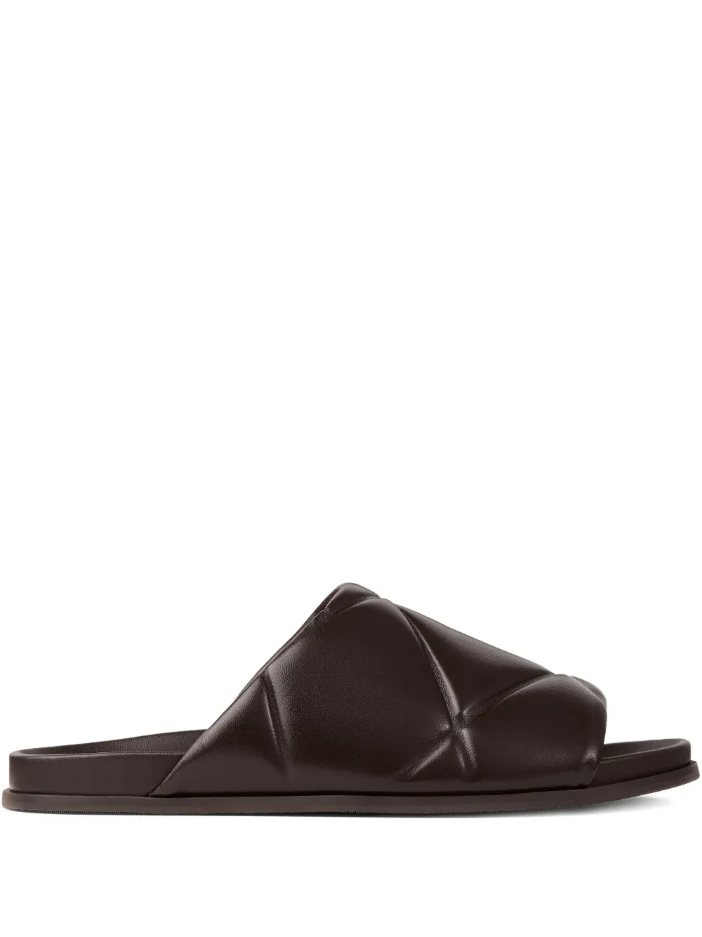 Стеганые сандалии JIMMY CHOO, коричневый
Стеганые сандалии JIMMY CHOO, коричневый