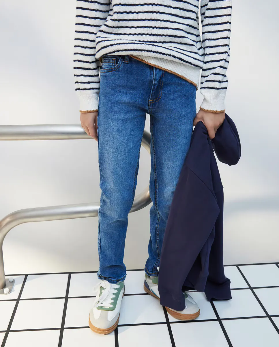 Узкие джинсы для мальчиков Kids El Corte Inglés, бледно-голубой
Узкие джинсы для мальчиков Kids El Corte Inglés, бледно-голубой