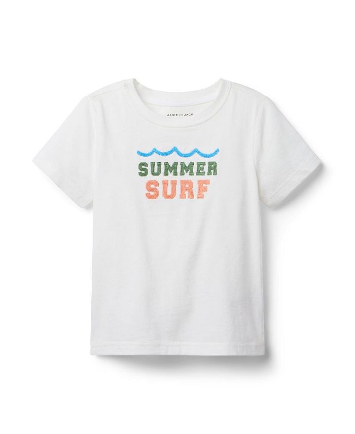 Футболка для мальчиков Surf - малыши, маленькие дети, старшие дети Janie and Jack, белый
Футболка для мальчиков Surf - малыши, маленькие дети, старшие дети Janie and Jack, белый