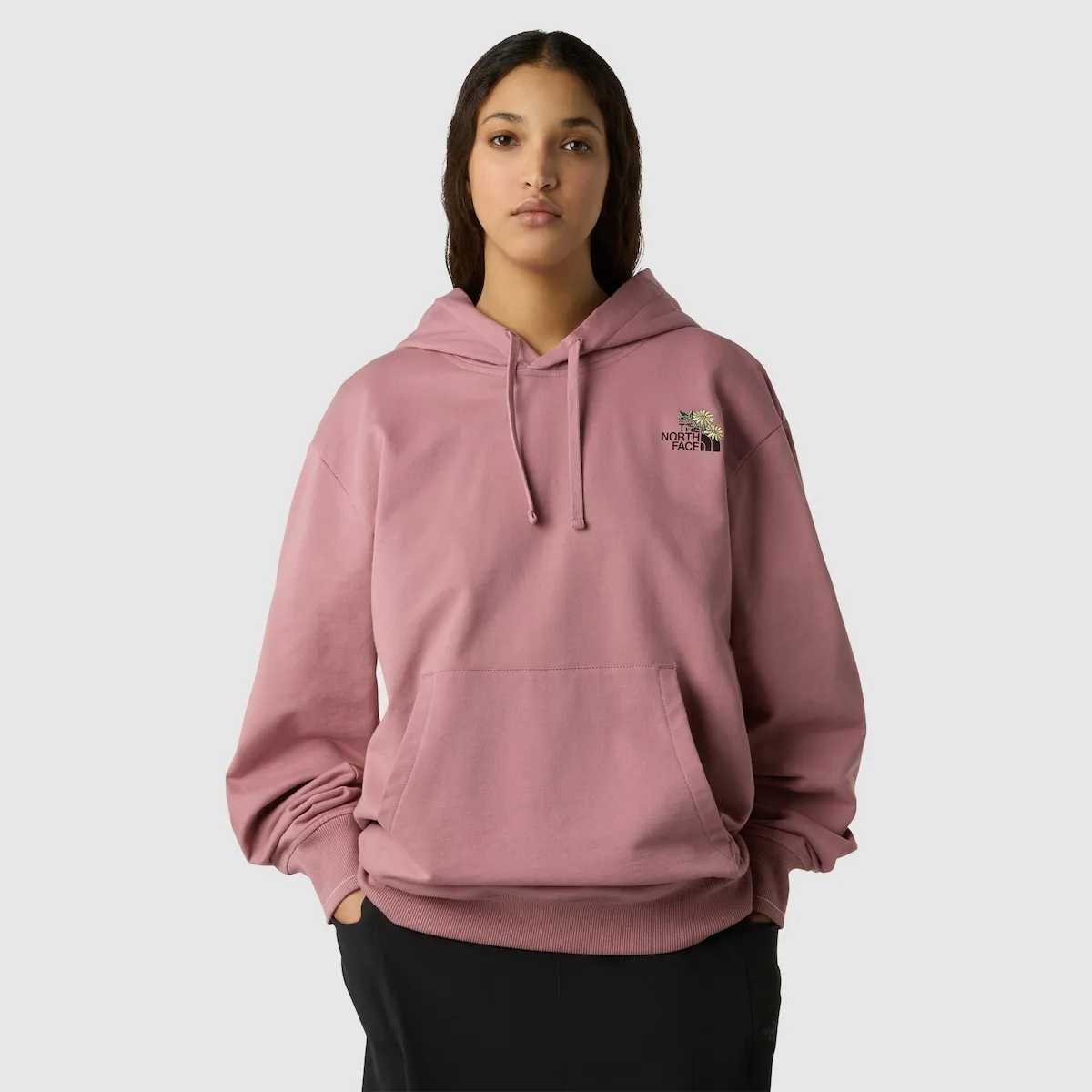 Мужская свободная толстовка с капюшоном и цветочным принтом Dome The North Face, розовый
Мужская свободная толстовка с капюшоном и цветочным принтом Dome The North Face, розовый