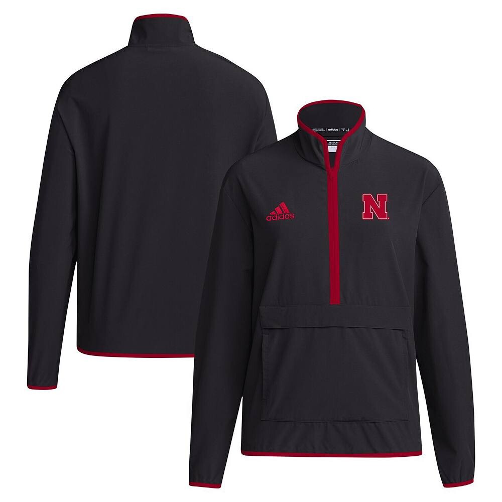 Мужская черная куртка adidas Nebraska Huskers Coaches с молнией до половины длины, цвет Neb Black
Мужская черная куртка adidas Nebraska Huskers Coaches с молнией до половины длины, цвет Neb Black