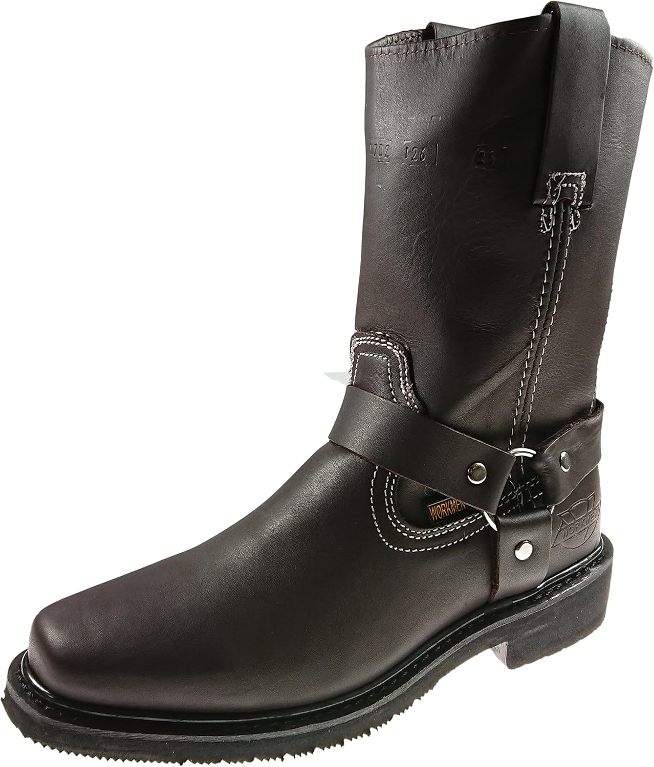 Мужские ботинки, стиль байкер, натуральная кожа, медовый и черный цвета, с запряжкой Workmen-V
Мужские ботинки, стиль байкер, натуральная кожа, медовый и черный цвета, с запряжкой Workmen-V