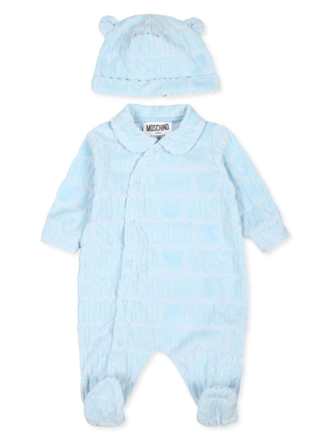 Moschino Kids пижамный комплект из махровой ткани с логотипом и жаккардом, синий
Moschino Kids пижамный комплект из махровой ткани с логотипом и жаккардом, синий