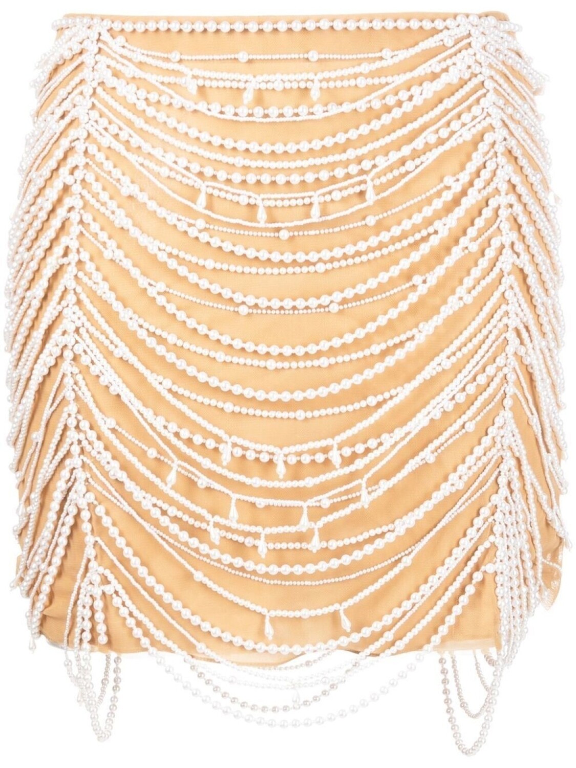 Blumarine юбка с искусственным жемчугом, нейтральный цвет
Blumarine юбка с искусственным жемчугом, нейтральный цвет