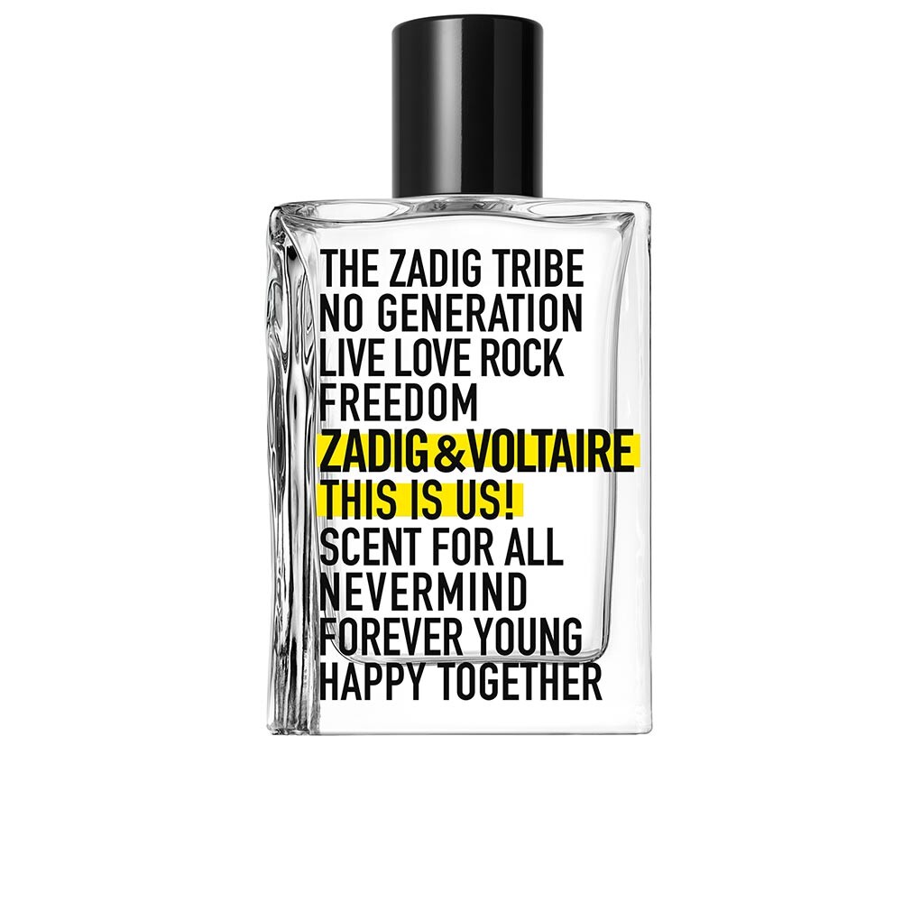 Туалетная вода Zadig&Voltaire This Is Us, 100 мл
Туалетная вода Zadig&Voltaire This Is Us, 100 мл