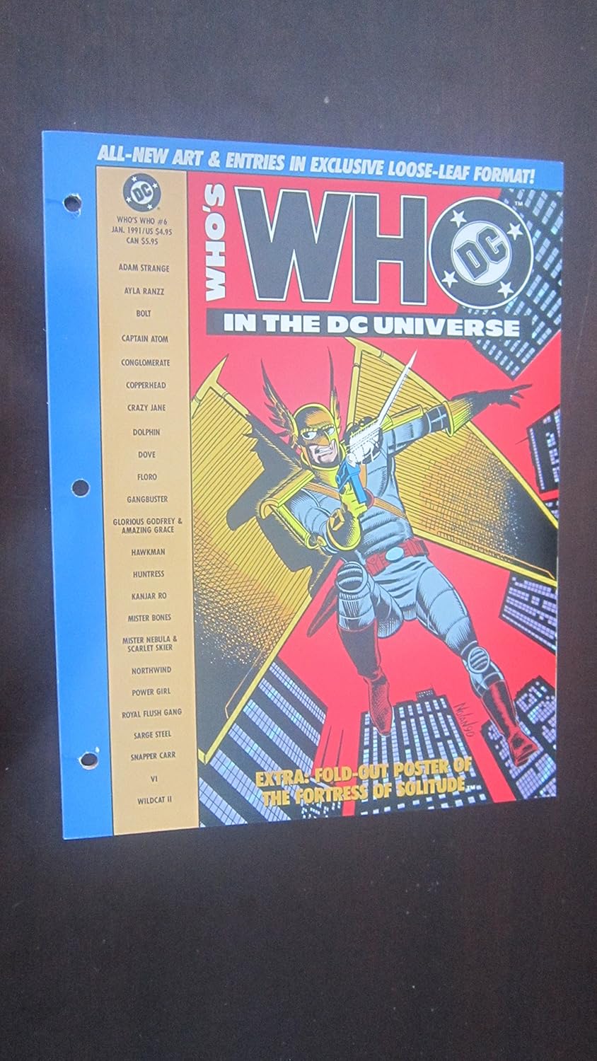 Who's Who In The DC Universe #6 (January 1991) (DC)
Who's Who In The DC Universe #6 (January 1991) (DC)