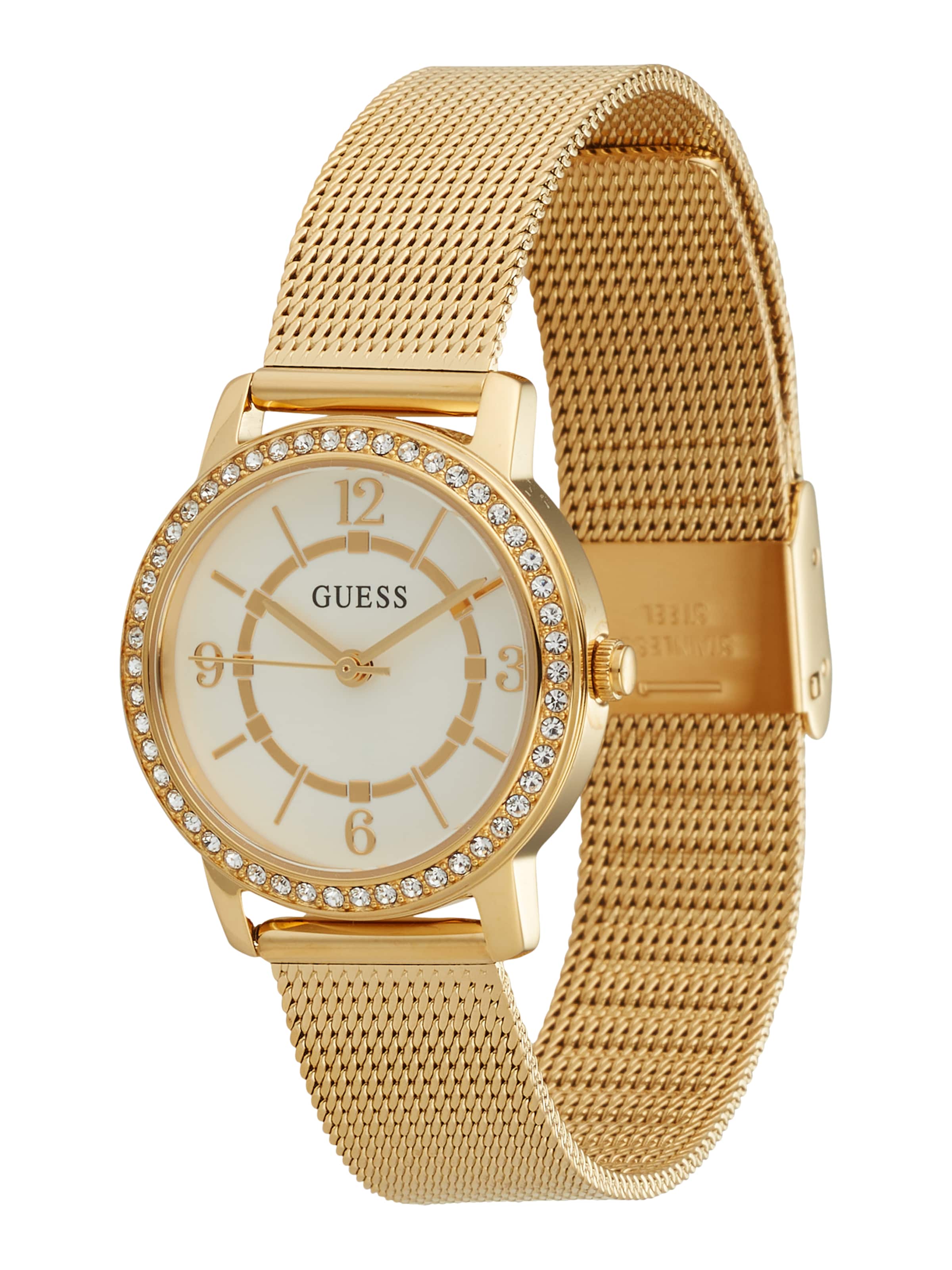 GUESS Золотые аналоговые часы 'Melody'
GUESS Золотые аналоговые часы 'Melody'