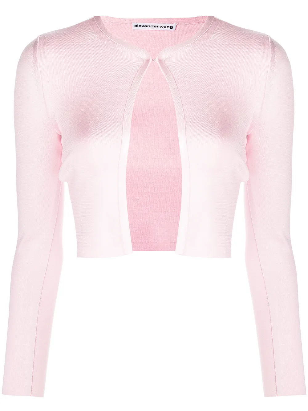 Укороченный кардиган с круглым вырезом Alexander Wang, розовый
Укороченный кардиган с круглым вырезом Alexander Wang, розовый