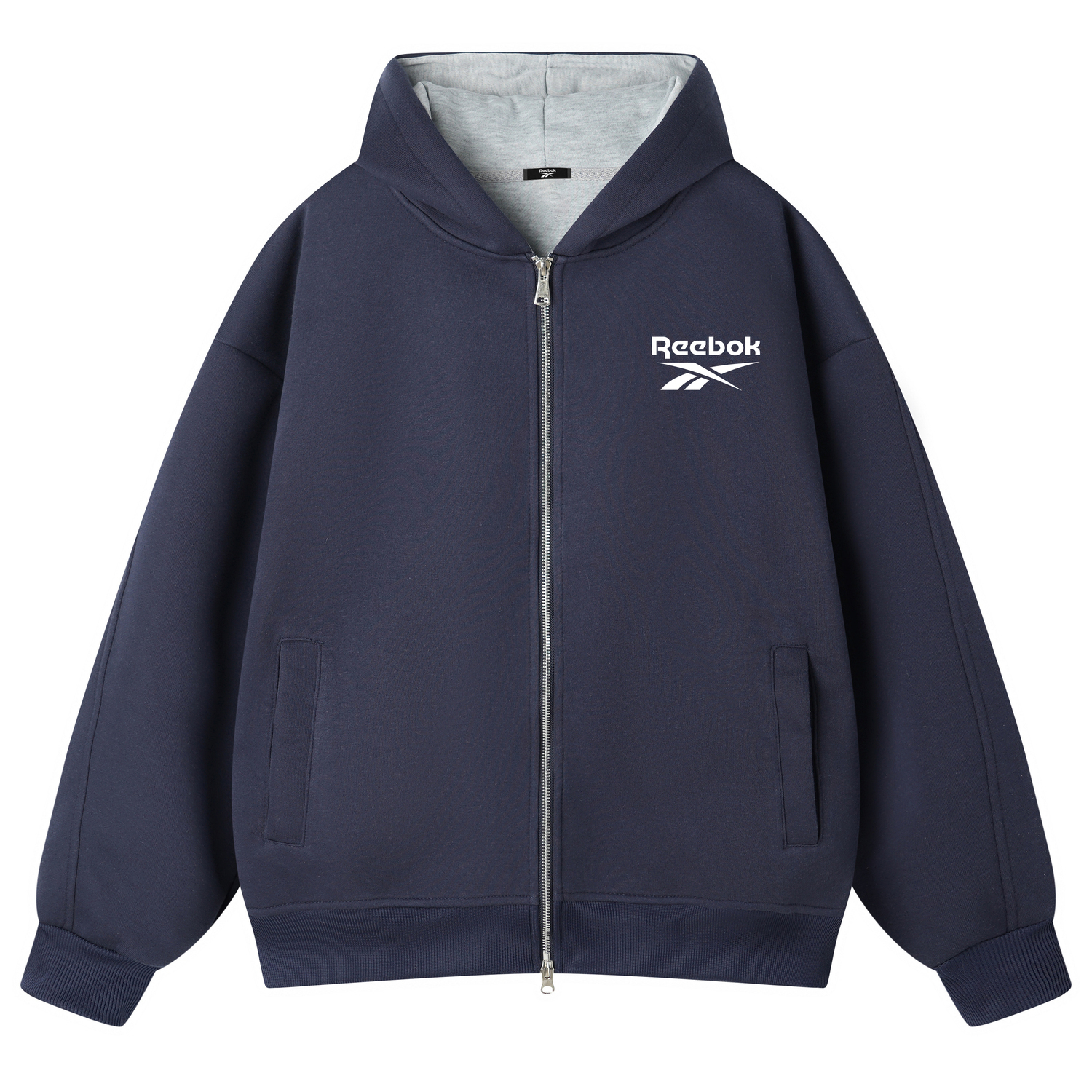 Толстовки Unisex с капюшоном, кардиган Moderate Reebok, темно-синий
Толстовки Unisex с капюшоном, кардиган Moderate Reebok, темно-синий