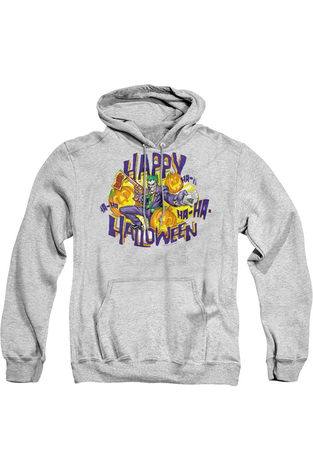 Толстовка с капюшоном Batman Ha Ha Halloween для взрослых Gildan, цвет athletic heather
Толстовка с капюшоном Batman Ha Ha Halloween для взрослых Gildan, цвет athletic heather