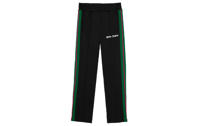 Брюки прямого кроя с боковыми полосами PALM ANGELS, черный
Брюки прямого кроя с боковыми полосами PALM ANGELS, черный