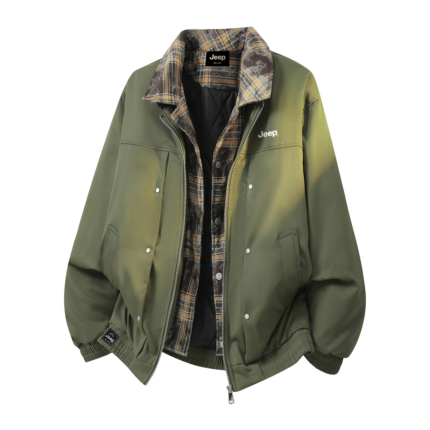 Пуховик Unisex Lapel Thickened Puffer Jeep, army зеленый
Пуховик Unisex Lapel Thickened Puffer Jeep, army зеленый