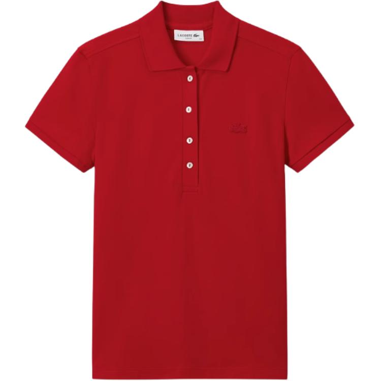 Поло с логотипом LACOSTE, красный
Поло с логотипом LACOSTE, красный