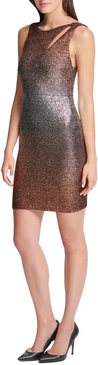 GUESS женское платье-футляр, Copper/Silver/Black
GUESS женское платье-футляр, Copper/Silver/Black