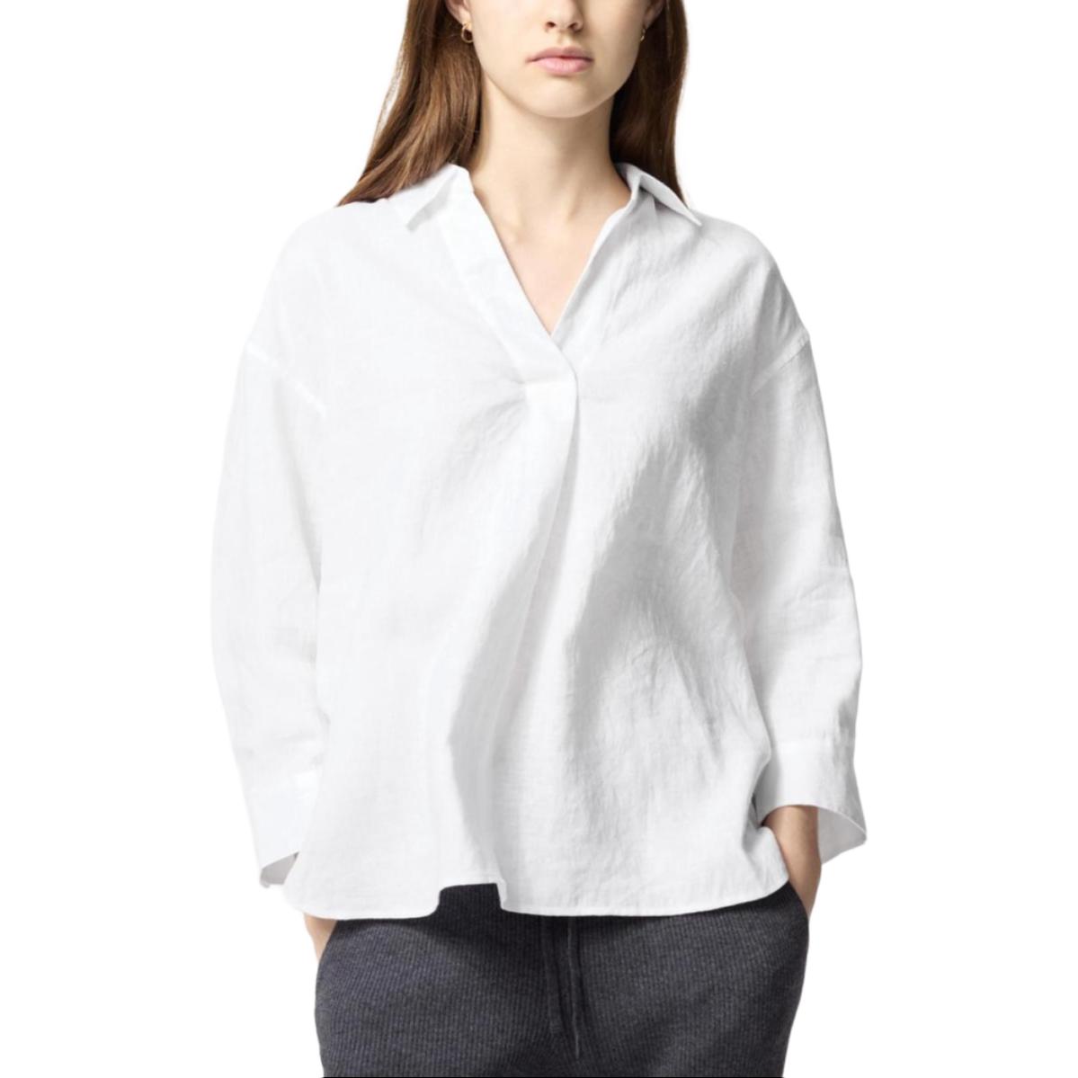 UNIQLO Женская белая рубашка
UNIQLO Женская белая рубашка