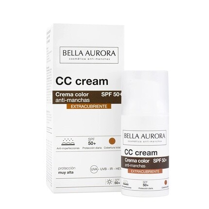 CC Крем Extracoverage SPF 50+, Bella Aurora
CC Крем Extracoverage SPF 50+, Bella Aurora