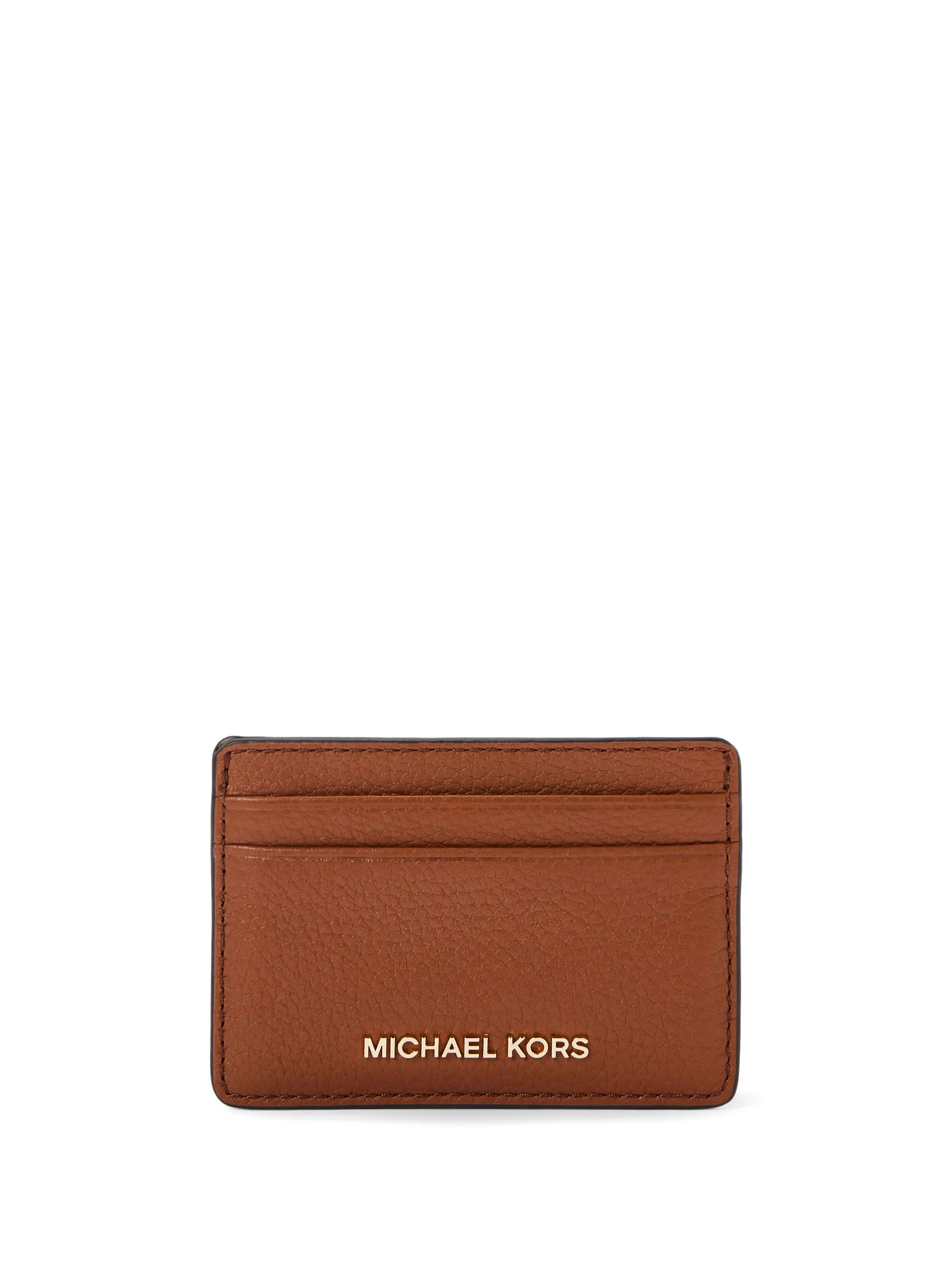 Картхолдер из зернистой кожи Michael Michael Kors, коричневый
Картхолдер из зернистой кожи Michael Michael Kors, коричневый