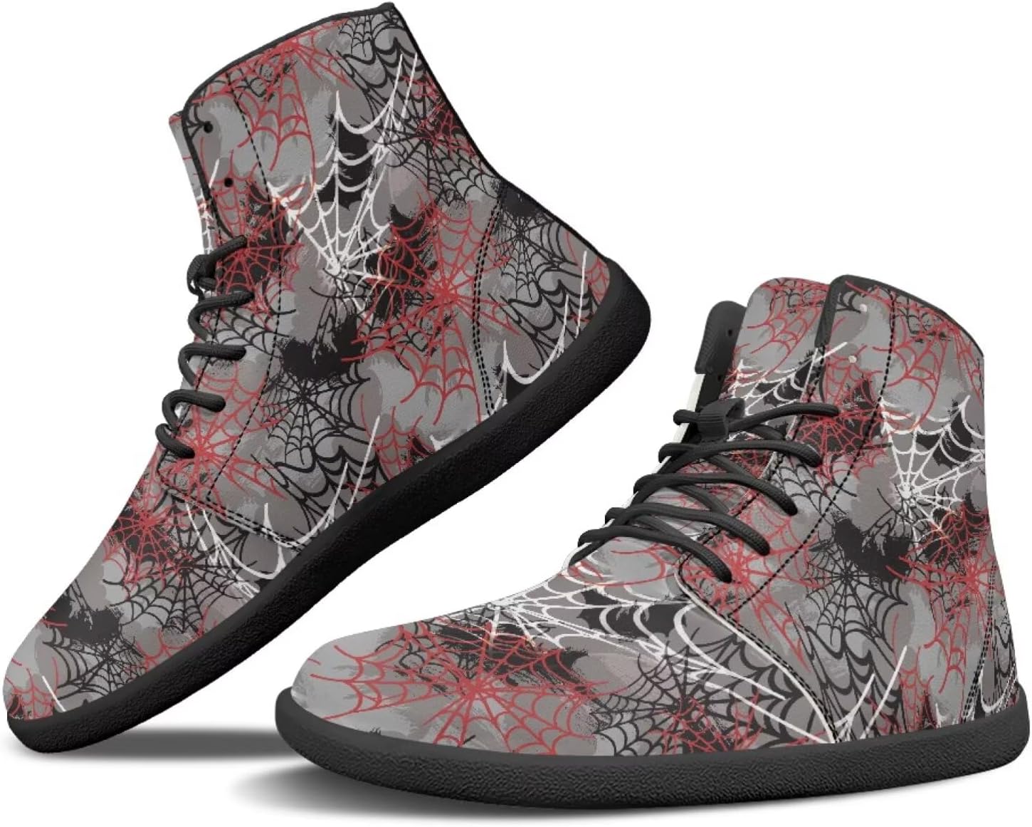 Кроссовки Binienty Mens с высокой посадкой, широкой колодкой и босоножечной посадкой, паутина, летучие мыши, минималистичные кроссовки с нулевым перепадом, Halloween Goth Spiderweb
Кроссовки Binienty Mens с высокой посадкой, широкой колодкой и босоножечной посадкой, паутина, летучие мыши, минималистичные кроссовки с нулевым перепадом, Halloween Goth Spiderweb