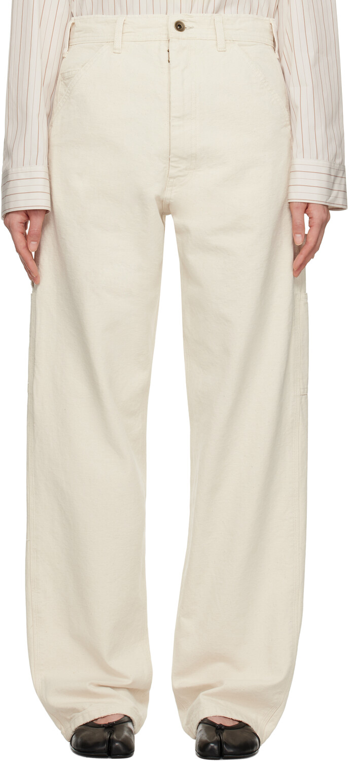 Удобные джинсы Off-White с пятью карманами Maison Margiela
Удобные джинсы Off-White с пятью карманами Maison Margiela