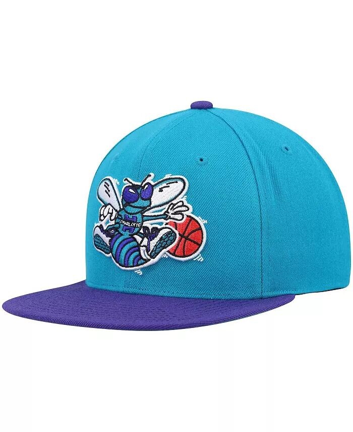 Мужская бирюзово-фиолетовая кепка Charlotte Hornets Hardwood Classics Team Two-Tone 2.0 Snapback Mitchell & Ness
Мужская бирюзово-фиолетовая кепка Charlotte Hornets Hardwood Classics Team Two-Tone 2.0 Snapback Mitchell & Ness