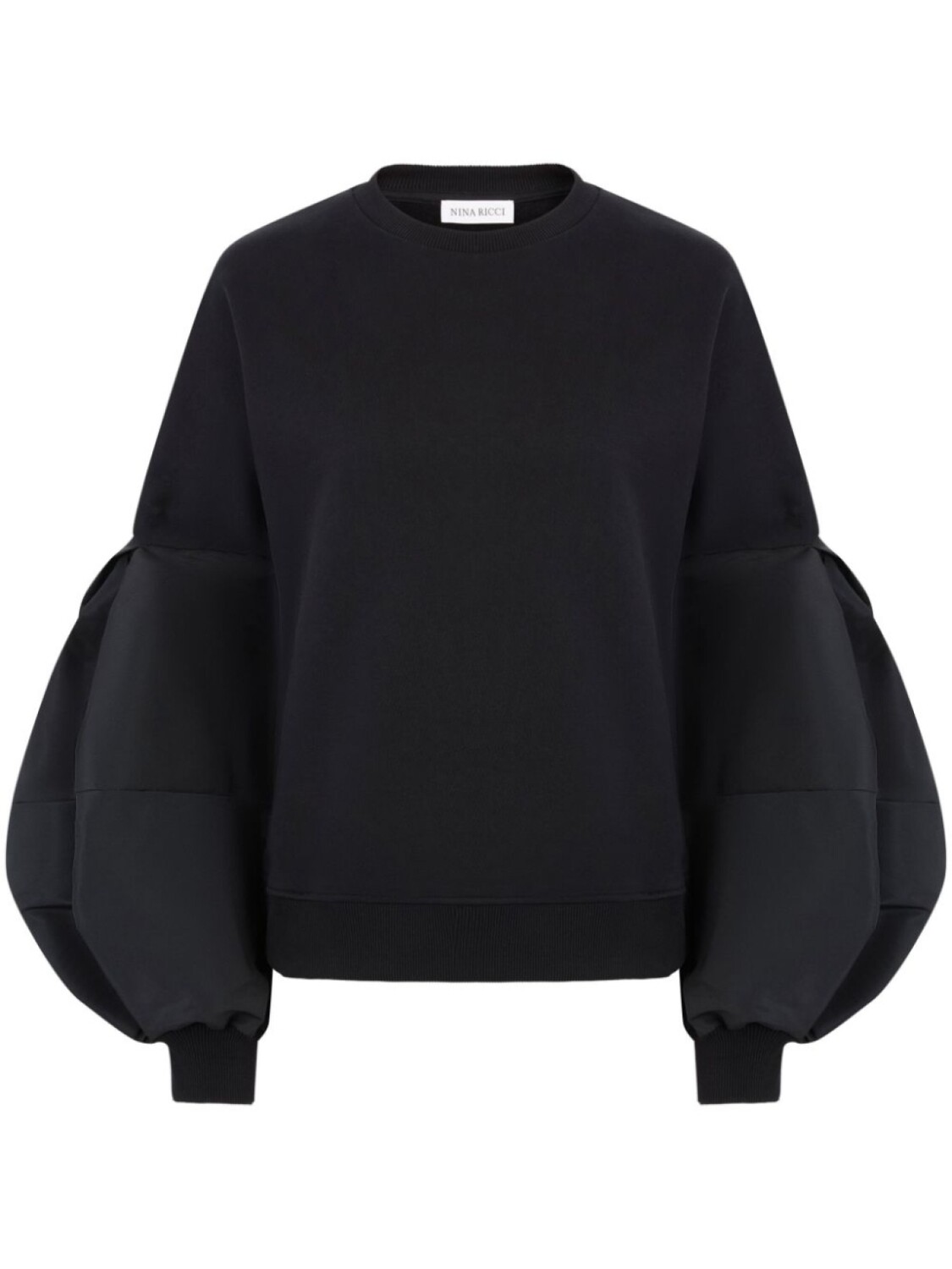 Толстовка с объемными рукавами Nina Ricci, черный
Толстовка с объемными рукавами Nina Ricci, черный