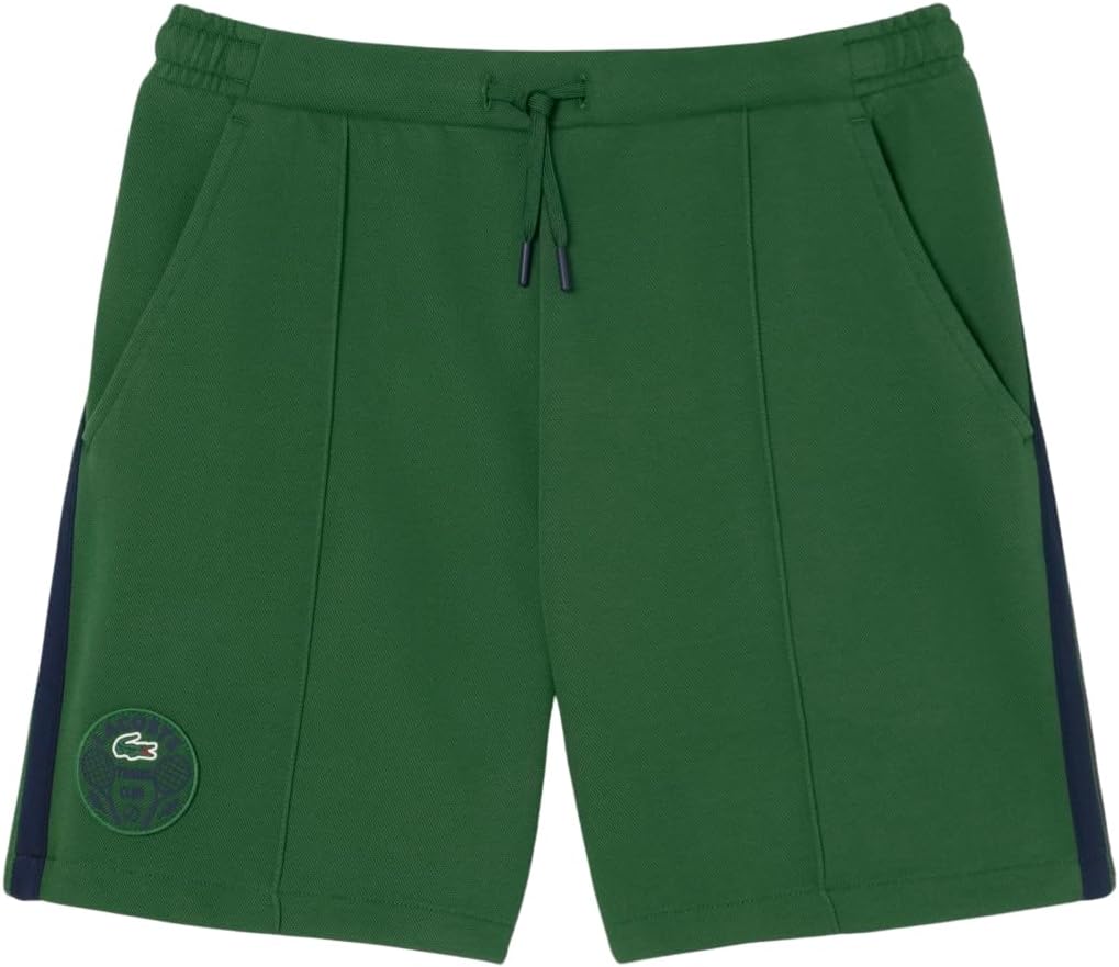 Мужские шорты Lacoste Sport Ultra Dry с акцентным значком в стиле теннисного наследия, Green/Navy Blue
Мужские шорты Lacoste Sport Ultra Dry с акцентным значком в стиле теннисного наследия, Green/Navy Blue