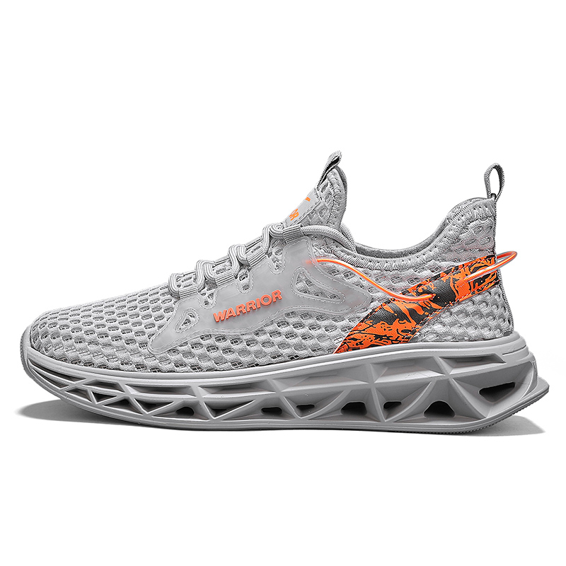 WARRIOR Нескользящие, дышащие, легкие, низкие повседневные туфли, мужские, серо-оранжевого цвета
WARRIOR Нескользящие, дышащие, легкие, низкие повседневные туфли, мужские, серо-оранжевого цвета
