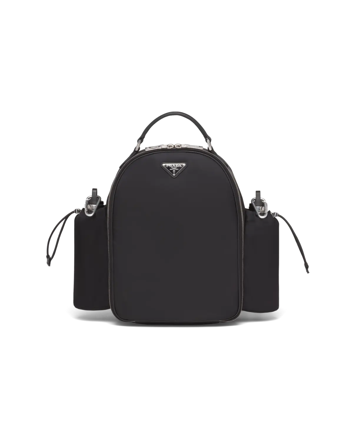 Полностью укомплектованный пикниковый рюкзак из Re-Nylon Prada, черный
Полностью укомплектованный пикниковый рюкзак из Re-Nylon Prada, черный